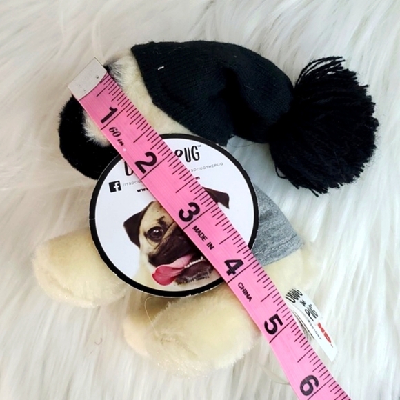 🆕️ NWT Gund Doug the Pug Dog Pup Pug Life 5 Inch Plush Stuffed Animal Toy 5" - Picture 14 of 16